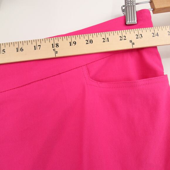 Slimsation by Multiples Capri Pants Fuchsia Pink Tummy Control Size 24W NWT - Picture 5 of 13